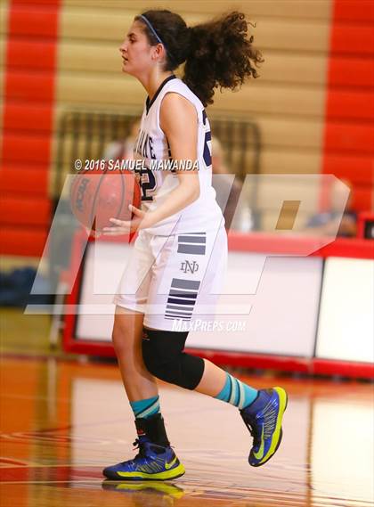 Thumbnail 1 in Notre Dame (SO) vs West Ranch (West Coast Holiday Classic) photogallery.