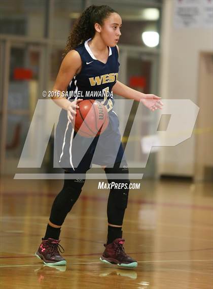 Thumbnail 1 in Notre Dame (SO) vs West Ranch (West Coast Holiday Classic) photogallery.