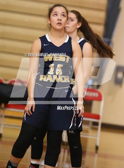 Thumbnail 2 in Notre Dame (SO) vs West Ranch (West Coast Holiday Classic) photogallery.
