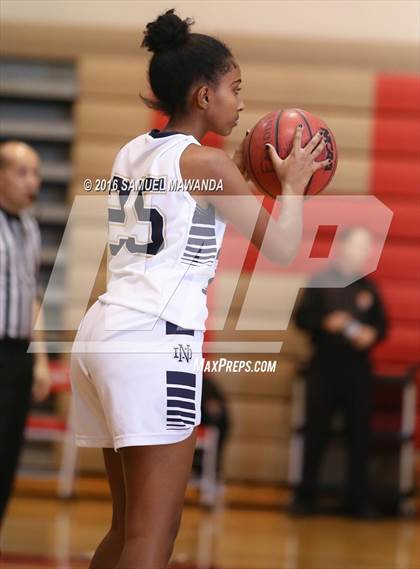 Thumbnail 1 in Notre Dame (SO) vs West Ranch (West Coast Holiday Classic) photogallery.