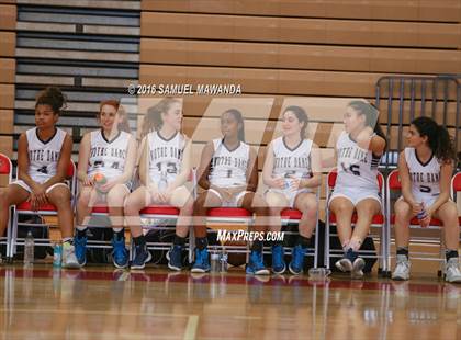 Thumbnail 1 in Notre Dame (SO) vs West Ranch (West Coast Holiday Classic) photogallery.