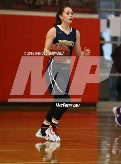 Thumbnail 1 in Notre Dame (SO) vs West Ranch (West Coast Holiday Classic) photogallery.