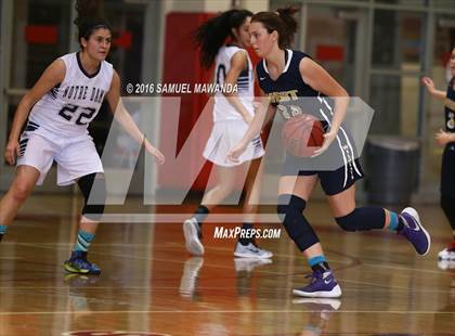 Thumbnail 3 in Notre Dame (SO) vs West Ranch (West Coast Holiday Classic) photogallery.