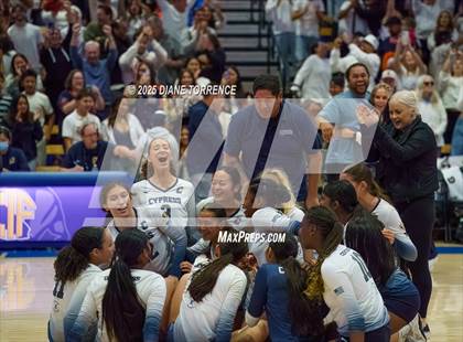 Thumbnail 3 in Clovis West vs Cypress (CIF State Division 2 Final) photogallery.