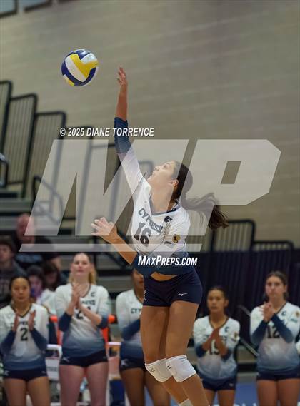 Thumbnail 2 in Clovis West vs Cypress (CIF State Division 2 Final) photogallery.