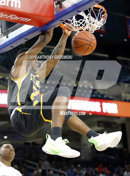 Thumbnail 3 in St. Frances Academy vs. Simeon (Chicago Elite Classic) photogallery.