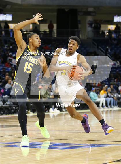 Thumbnail 1 in St. Frances Academy vs. Simeon (Chicago Elite Classic) photogallery.