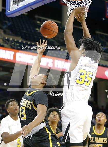 Thumbnail 1 in St. Frances Academy vs. Simeon (Chicago Elite Classic) photogallery.
