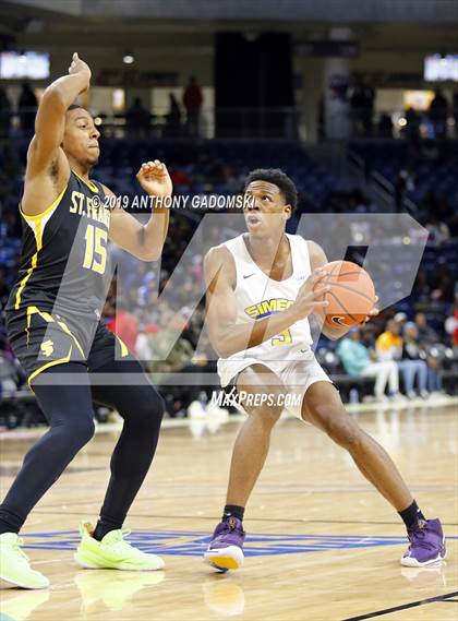 Thumbnail 3 in St. Frances Academy vs. Simeon (Chicago Elite Classic) photogallery.