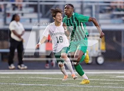 Thumbnail 1 in Cross Keys vs McIntosh (GHSA 5A First Round) photogallery.
