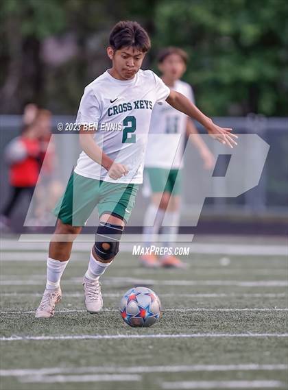 Thumbnail 2 in Cross Keys vs McIntosh (GHSA 5A First Round) photogallery.