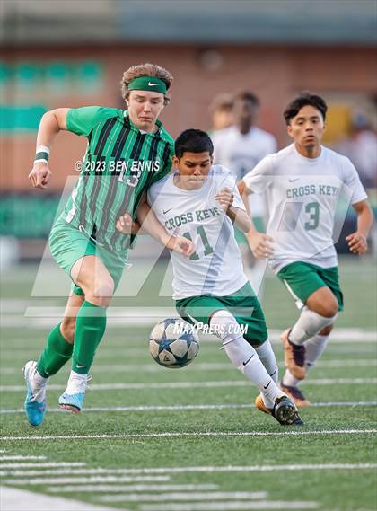 Thumbnail 3 in Cross Keys vs McIntosh (GHSA 5A First Round) photogallery.