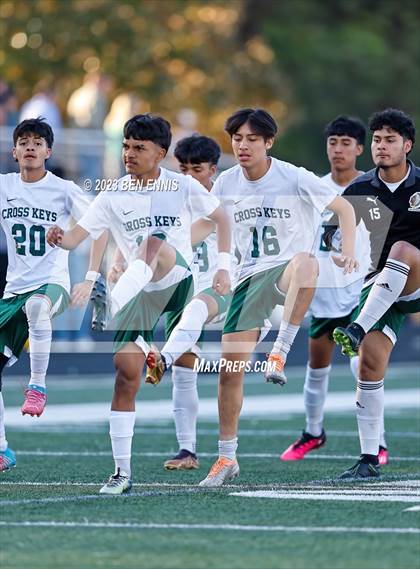 Thumbnail 2 in Cross Keys vs McIntosh (GHSA 5A First Round) photogallery.