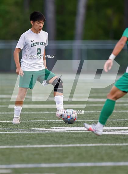 Thumbnail 3 in Cross Keys vs McIntosh (GHSA 5A First Round) photogallery.