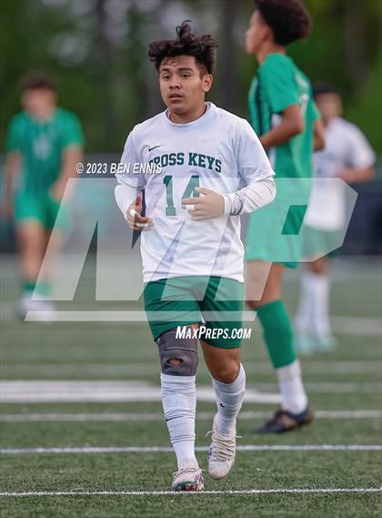 Thumbnail 3 in Cross Keys vs McIntosh (GHSA 5A First Round) photogallery.