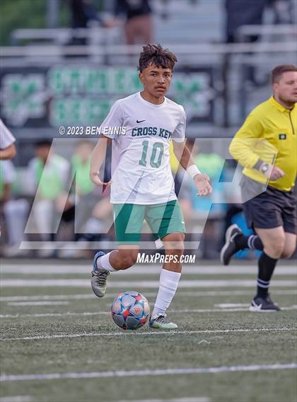 Thumbnail 2 in Cross Keys vs McIntosh (GHSA 5A First Round) photogallery.