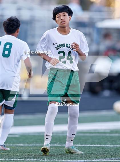 Thumbnail 3 in Cross Keys vs McIntosh (GHSA 5A First Round) photogallery.