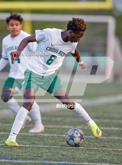 Thumbnail 3 in Cross Keys vs McIntosh (GHSA 5A First Round) photogallery.