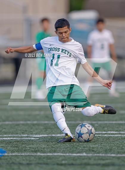 Thumbnail 2 in Cross Keys vs McIntosh (GHSA 5A First Round) photogallery.