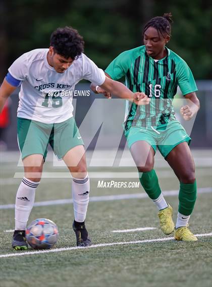 Thumbnail 3 in Cross Keys vs McIntosh (GHSA 5A First Round) photogallery.