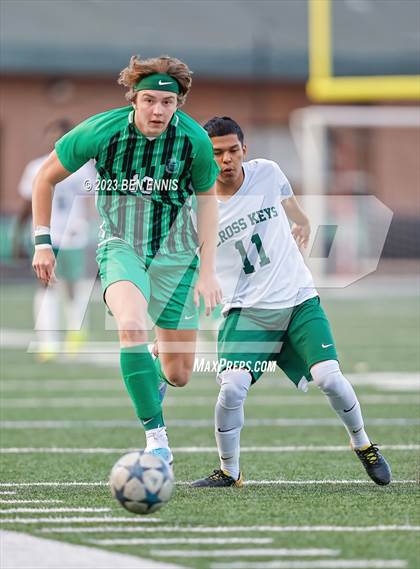 Thumbnail 2 in Cross Keys vs McIntosh (GHSA 5A First Round) photogallery.