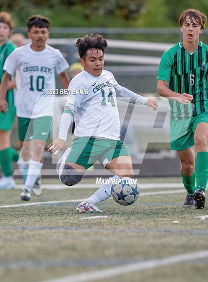 Thumbnail 1 in Cross Keys vs McIntosh (GHSA 5A First Round) photogallery.