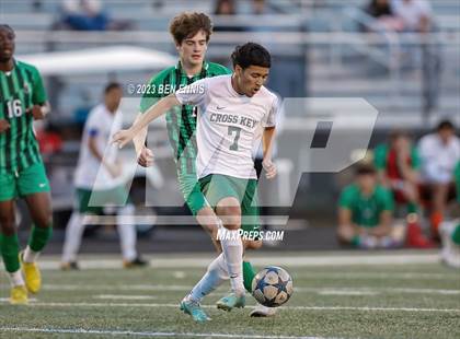 Thumbnail 2 in Cross Keys vs McIntosh (GHSA 5A First Round) photogallery.