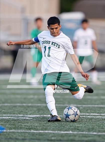 Thumbnail 1 in Cross Keys vs McIntosh (GHSA 5A First Round) photogallery.