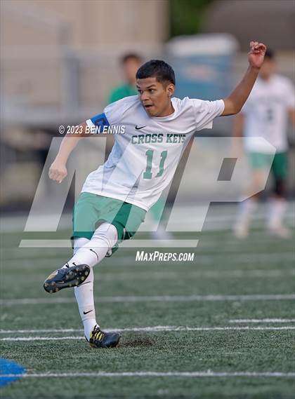 Thumbnail 2 in Cross Keys vs McIntosh (GHSA 5A First Round) photogallery.