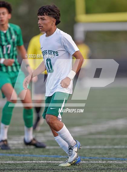 Thumbnail 1 in Cross Keys vs McIntosh (GHSA 5A First Round) photogallery.