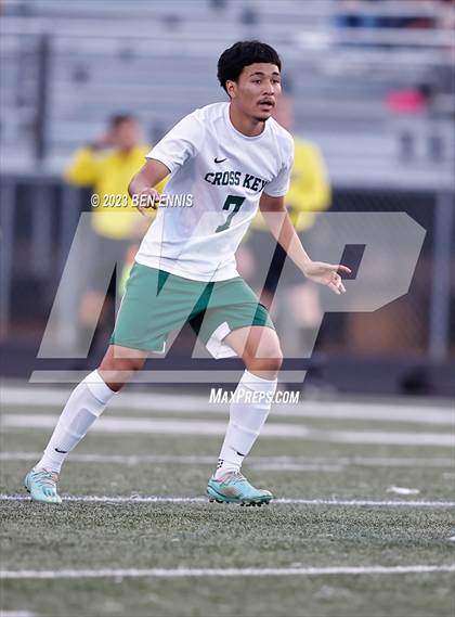 Thumbnail 1 in Cross Keys vs McIntosh (GHSA 5A First Round) photogallery.