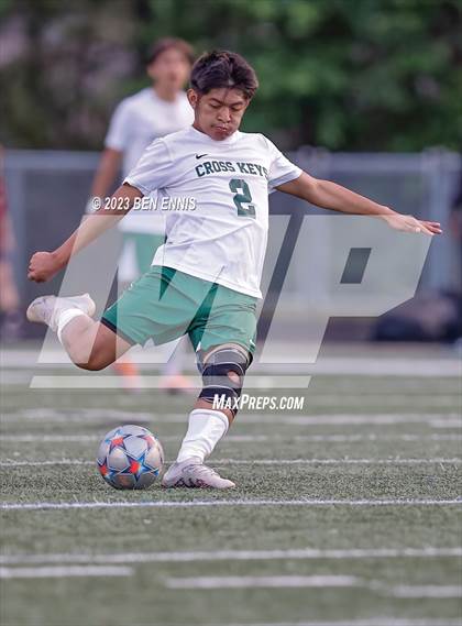 Thumbnail 2 in Cross Keys vs McIntosh (GHSA 5A First Round) photogallery.