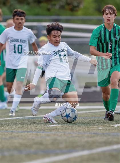 Thumbnail 2 in Cross Keys vs McIntosh (GHSA 5A First Round) photogallery.