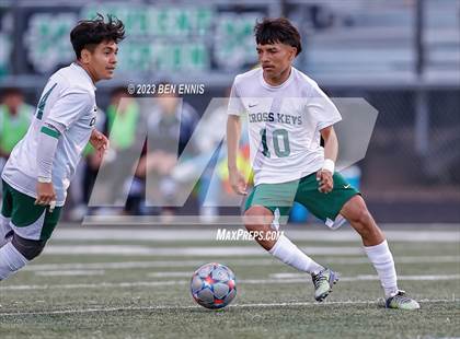 Thumbnail 1 in Cross Keys vs McIntosh (GHSA 5A First Round) photogallery.