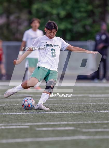 Thumbnail 3 in Cross Keys vs McIntosh (GHSA 5A First Round) photogallery.
