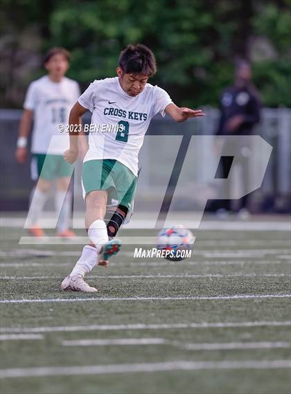Thumbnail 1 in Cross Keys vs McIntosh (GHSA 5A First Round) photogallery.