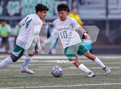 Thumbnail 2 in Cross Keys vs McIntosh (GHSA 5A First Round) photogallery.