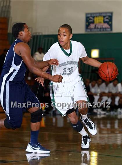 Thumbnail 3 in Saugus @ Inglewood (CIF SS Playoffs) photogallery.