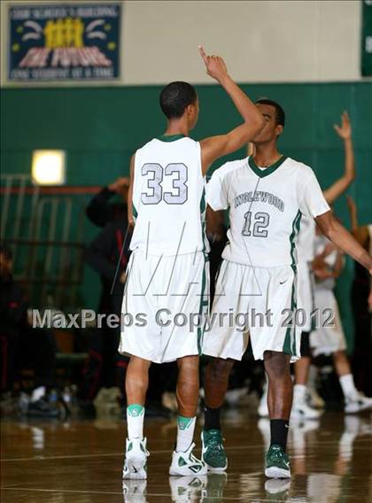 Thumbnail 3 in Saugus @ Inglewood (CIF SS Playoffs) photogallery.
