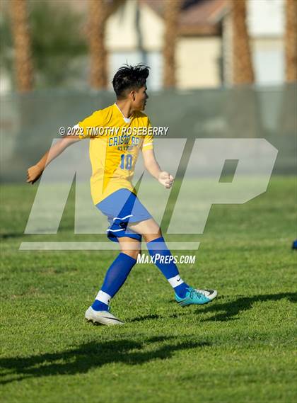 Thumbnail 1 in Green Valley vs Cristo Rey St. Viator (Southern Nevada Kickoff Classic) photogallery.