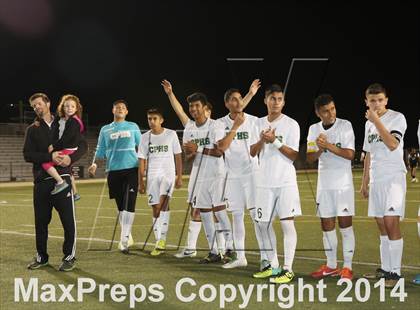Thumbnail 3 in Marquez vs. Canoga Park (CIF L.A. City Section D2 Final) photogallery.