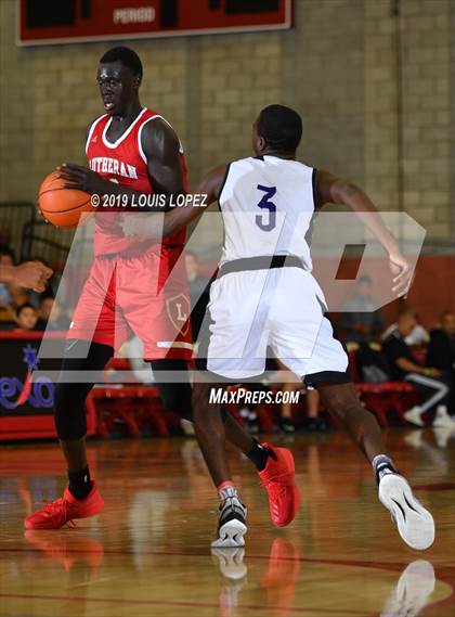 Thumbnail 2 in Foothills Christian vs. Orange Lutheran (Nike Extravaganza) photogallery.