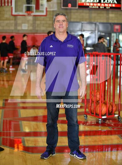 Thumbnail 2 in Foothills Christian vs. Orange Lutheran (Nike Extravaganza) photogallery.