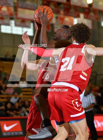 Thumbnail 3 in Foothills Christian vs. Orange Lutheran (Nike Extravaganza) photogallery.