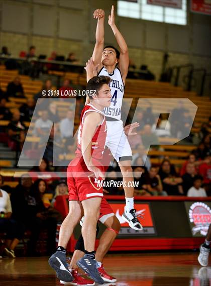 Thumbnail 2 in Foothills Christian vs. Orange Lutheran (Nike Extravaganza) photogallery.