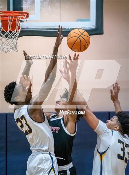 Thumbnail 2 in Trinity Christian vs Northwood Temple Academy (NCISAA 2A Third Round) photogallery.