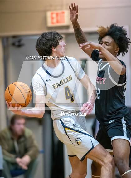 Thumbnail 1 in Trinity Christian vs Northwood Temple Academy (NCISAA 2A Third Round) photogallery.