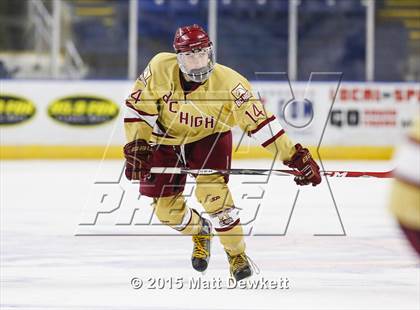 Thumbnail 3 in Boston College High vs. Seton Hall Prep (Notre Dame New Year's Invitational Semifinal) photogallery.