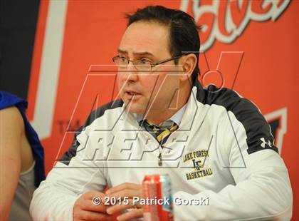 Thumbnail 1 in Highland Park vs Lake Forest (McDonald's City-Suburban Showdown) photogallery.
