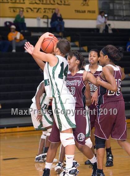 Thumbnail 3 in Liberty Tech Magnet vs Lake County (Dyersburg Tournament) photogallery.